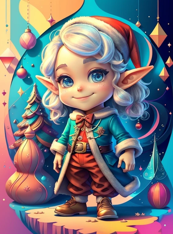 ) ((cute santa elf smiling with a christmas tree and lights) ((Mikey)) - Criador: Walt Disney2023) ), ,, ( Walt Disney acolchoamento ,multidimensional geometric wall PORTRAIT, arte, Chibi,
Yang08k, lindo, Colouring,Rose
Primary works, qualidade superior, melhor qualidade, Arte Oficial, Beautiful and Aesthetic,)) ), ,, Walt Disney acolchoamento ,multidimensional geometric wall PORTRAIT, arte, Chibi,
Yang08k, lindo, (Colouring, rosa), amarelo ,azul ,vermelho e branco)
Primary works, qualidade superior, melhor qualidade, Arte Oficial, Beautiful and Aesthetic,