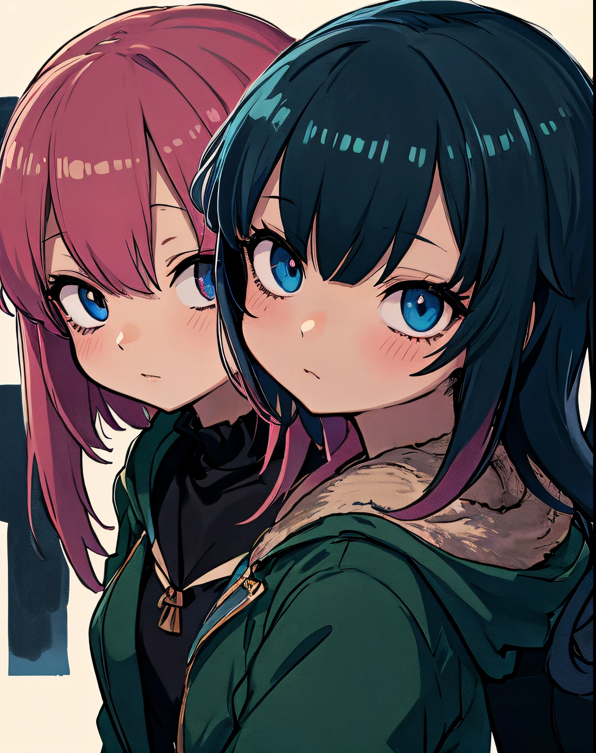 anime girl with blue eyes and a green jacket, digital anime illustration, anime style portrait, beautiful anime portrait, anime style 4 k, stunning anime face portrait, anime style illustration, detailed portrait of anime girl, anime styled digital art, digital anime art, portrait anime girl, anime artstyle, anime portrait, beautiful anime face, portrait of an anime girl