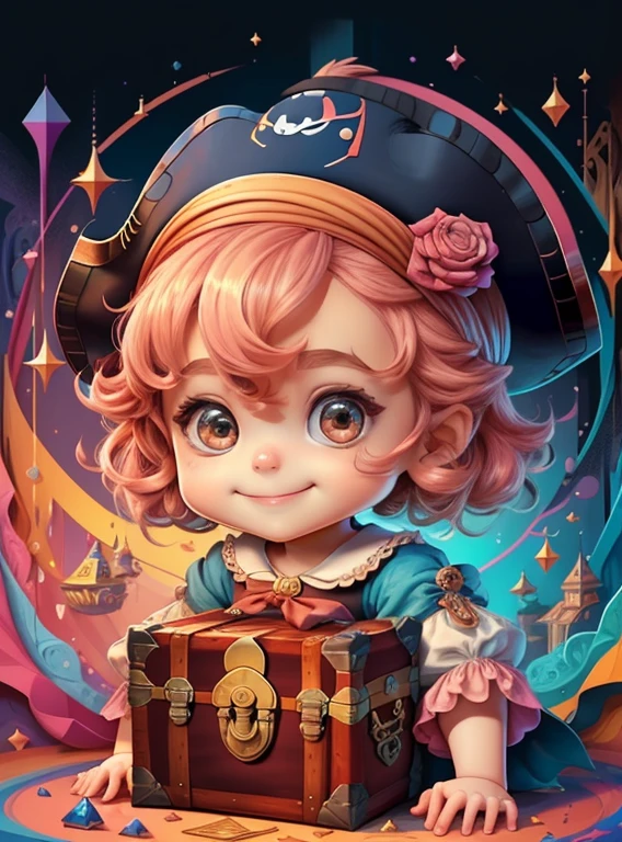) ((cute baby pirate smiling with a treasure trunk) ((Mikey)) - Criador: Walt Disney2023) ), ,, ( Walt Disney acolchoamento ,multidimensional geometric wall PORTRAIT, arte, Chibi,
Yang08k, lindo, Colouring,Rose
Primary works, qualidade superior, melhor qualidade, Arte Oficial, Beautiful and Aesthetic,)) ), ,, Walt Disney acolchoamento ,multidimensional geometric wall PORTRAIT, arte, Chibi,
Yang08k, lindo, (Colouring, rosa), amarelo ,azul ,vermelho e branco)
Primary works, qualidade superior, melhor qualidade, Arte Oficial, Beautiful and Aesthetic,