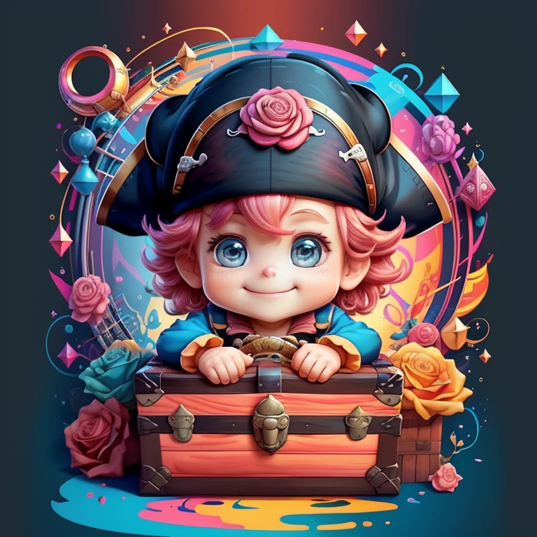 ) ((cute baby pirate smiling with a treasure trunk) ((Mikey)) - Criador: Walt Disney2023) ), ,, ( Walt Disney acolchoamento ,multidimensional geometric wall PORTRAIT, arte, Chibi,
Yang08k, lindo, Colouring,Rose
Primary works, qualidade superior, melhor qualidade, Arte Oficial, Beautiful and Aesthetic,)) ), ,, Walt Disney acolchoamento ,multidimensional geometric wall PORTRAIT, arte, Chibi,
Yang08k, lindo, (Colouring, rosa), amarelo ,azul ,vermelho e branco)
Primary works, qualidade superior, melhor qualidade, Arte Oficial, Beautiful and Aesthetic,