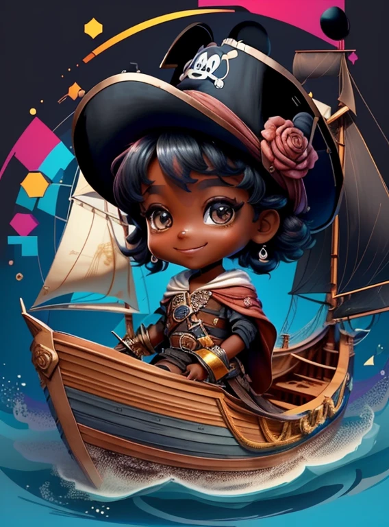 ) ((cute black baby girl pirate smiling with a ship and sword) ((Mikey)) - Criador: Walt Disney2023) ), ,, ( Walt Disney acolchoamento ,multidimensional geometric wall PORTRAIT, arte, Chibi,
Yang08k, lindo, Colouring,Rose
Primary works, qualidade superior, melhor qualidade, Arte Oficial, Beautiful and Aesthetic,)) ), ,, Walt Disney acolchoamento ,multidimensional geometric wall PORTRAIT, arte, Chibi,
Yang08k, lindo, (Colouring, rosa), amarelo ,azul ,vermelho e branco)
Primary works, qualidade superior, melhor qualidade, Arte Oficial, Beautiful and Aesthetic,