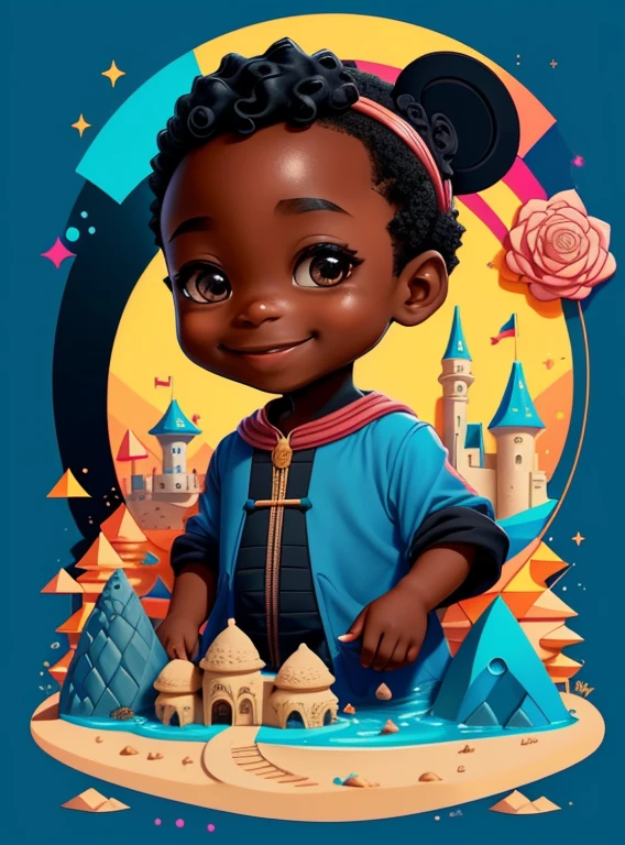 ) ((cute black baby boy smiling in beach with a sand castle)) ((Mikey)) - Criador: Walt Disney2023) ), ,, ( Walt Disney acolchoamento ,multidimensional geometric wall PORTRAIT, arte, Chibi,
Yang08k, lindo, Colouring,Rose
Primary works, qualidade superior, melhor qualidade, Arte Oficial, Beautiful and Aesthetic,)) ), ,, Walt Disney acolchoamento ,multidimensional geometric wall PORTRAIT, arte, Chibi,
Yang08k, lindo, (Colouring, rosa), amarelo ,azul ,vermelho e branco)
Primary works, qualidade superior, melhor qualidade, Arte Oficial, Beautiful and Aesthetic,