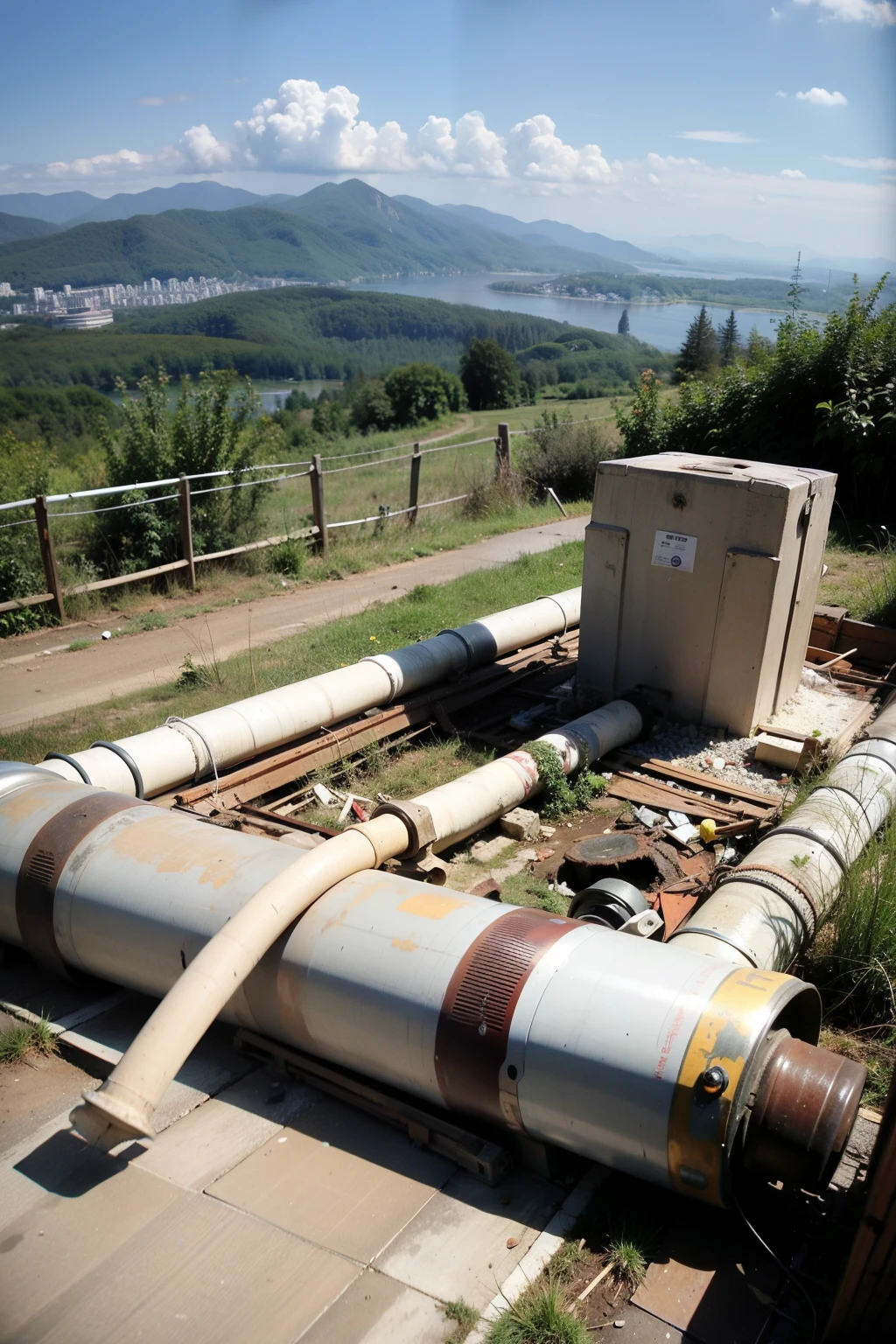 Protect the ecological environment,protect nature,junk,Nuclear contamination