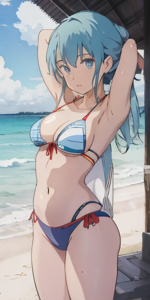 Arte do estilo Akira Toryama, Encontrar, sexy bikini
