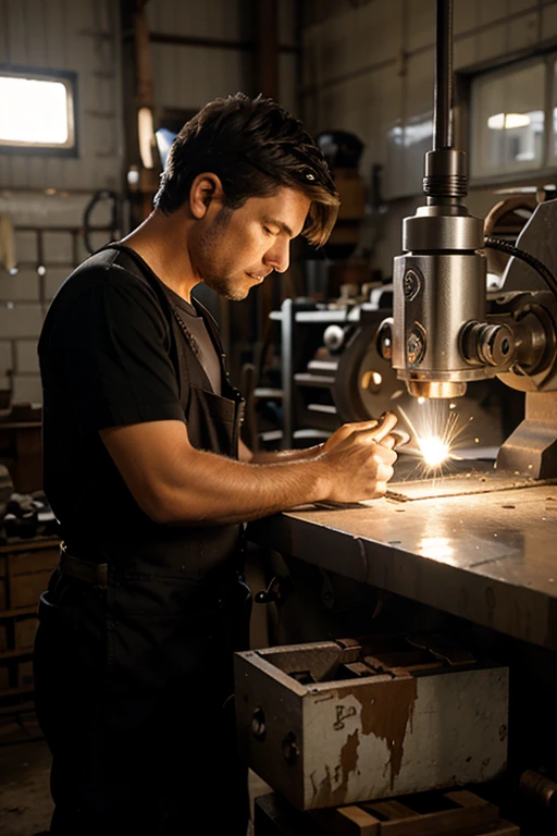 mechanic, repair milling machine