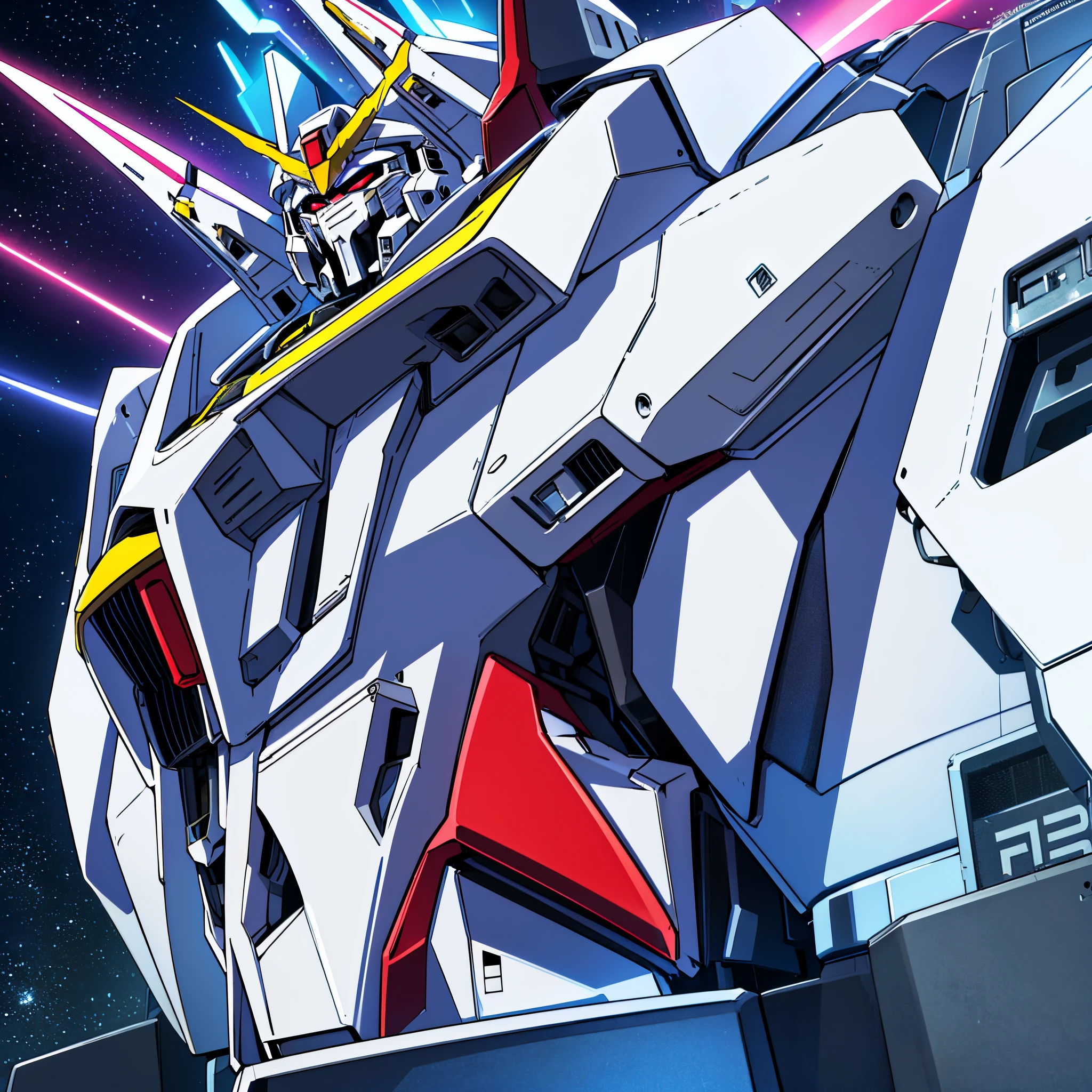 huge robot　the angel's wings　Gundam　epcot　SF Top Quality　​masterpiece　cyberpunked　One machine