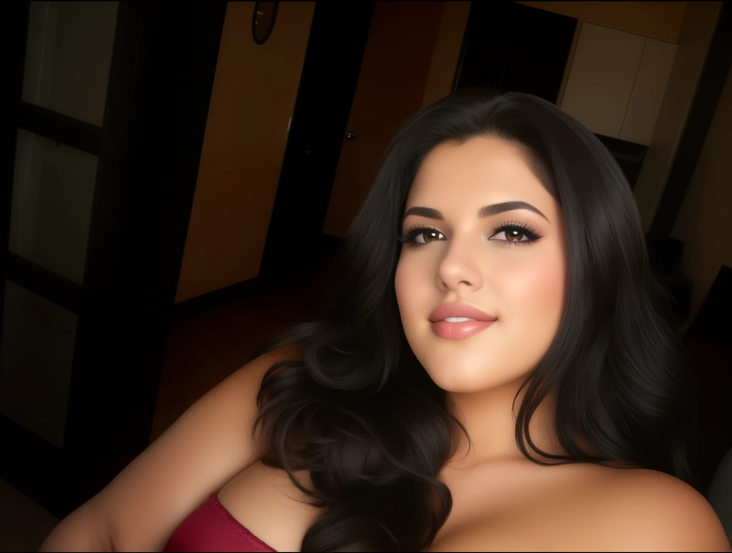 Mulher linda bonita plus size body