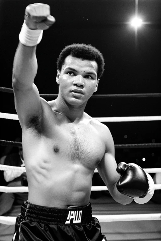 Muhammad ali, boxeador, 4k, realista,