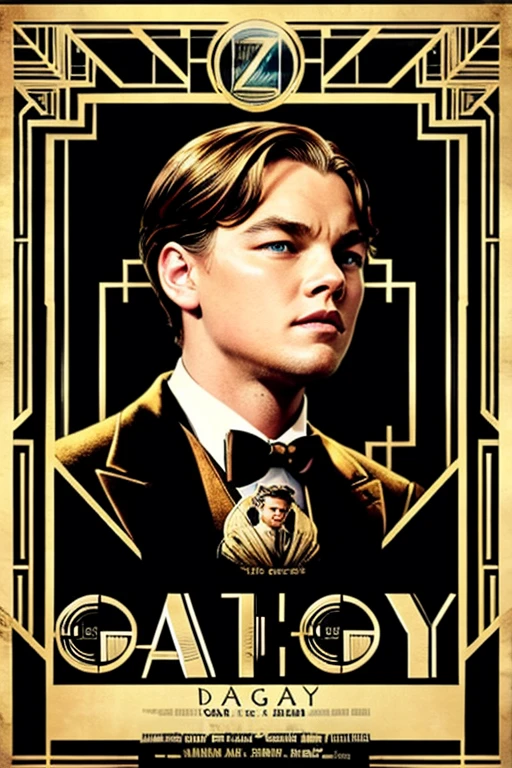 THE GREAT GATSBY poster,DiCaprio