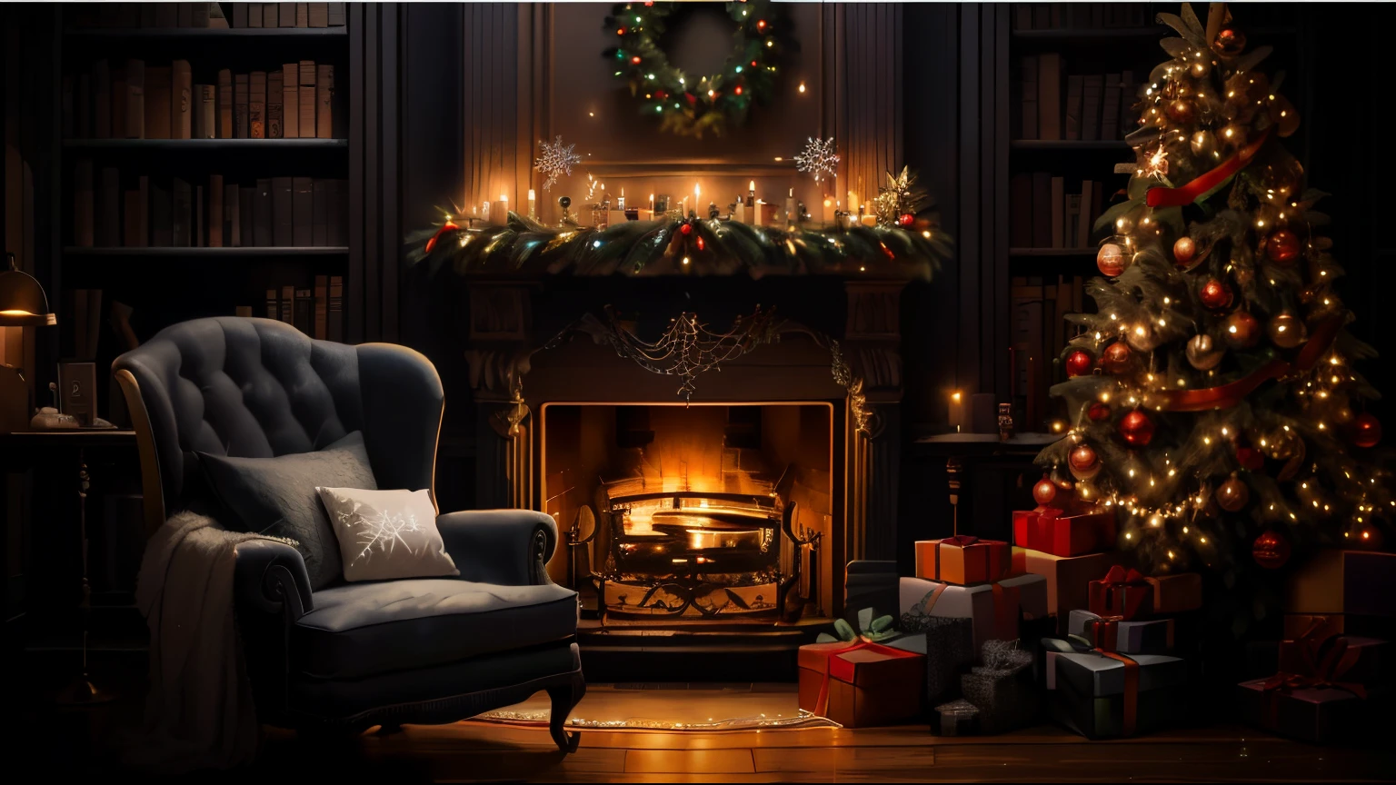 Christmas night