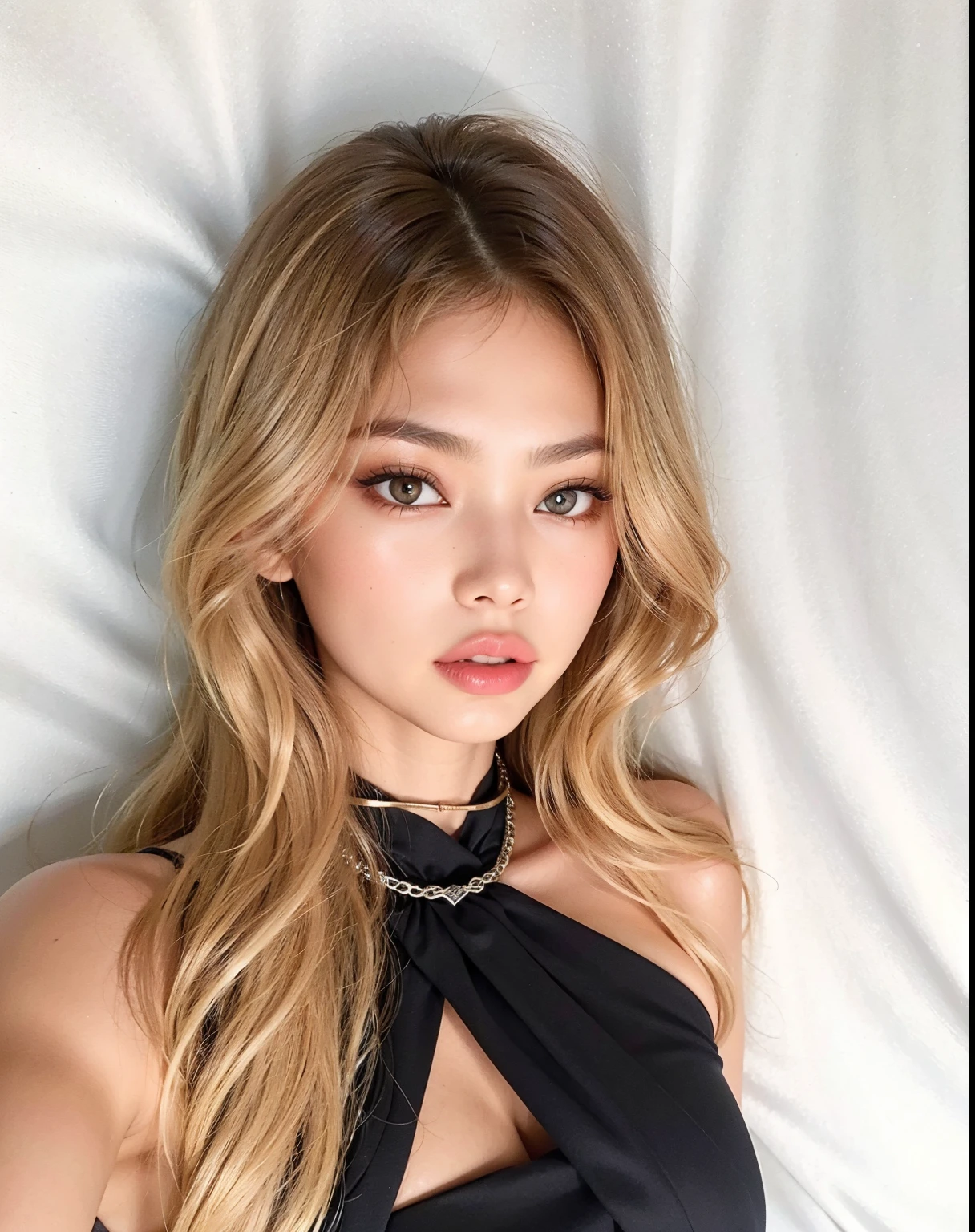 Jennie loira com sardas e gargantilha posando para uma foto, Sidnei Sweeney, Retrato Sophie Mudd, imagem vazada, Taran Dasha, Angelina Stroganova, Directed by: Gavin Hamilton, Alexandra Waliszewska, 18 anos, taken in the early 2020s, Modelo do Instagram, Anastasia Ovchinnikova, lindo modelo jovem jennie blackpink