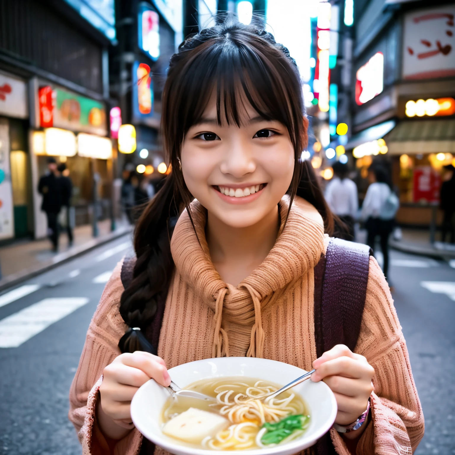 Beautiful girl,tokyo,Ramen,smile ,cute,18 years old