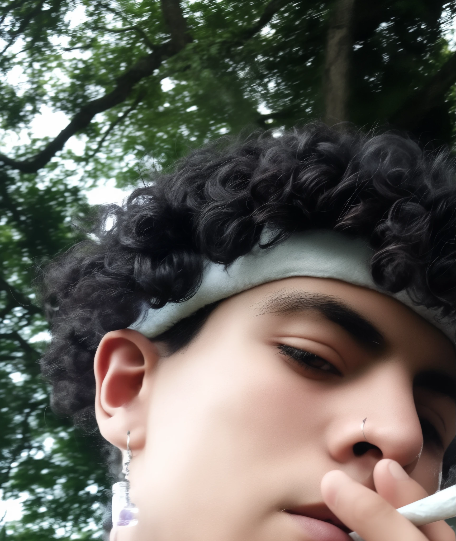 tem um homem de bandana fumando um cigarro, Fumar uma cigarrette🚬, Fumar um blunt, xxxtentacion, fumar maconha, fumar fora, fora sozinho fumando maconha, smoking a joint, fazer uma pausa para fumar, com charuto, cigarro, he is smoking a cigarette, cigarro na boca, Smogpunk, fumante, thick smoke around him, Fuma, um poster de filme no estilo Pixar Disney,  um personagem no estilo Pixar Disney, uma foto minha no estilo Pixar Disney, fumando um baseado