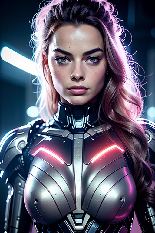 margot robbie, masterpiece, best quality, detailed face, realistic textured skin,
1girl,ives girl,Mecha,beautiful lighting, (muscle woman:1.3), (Neon Light:1.1),(Night:1.3),