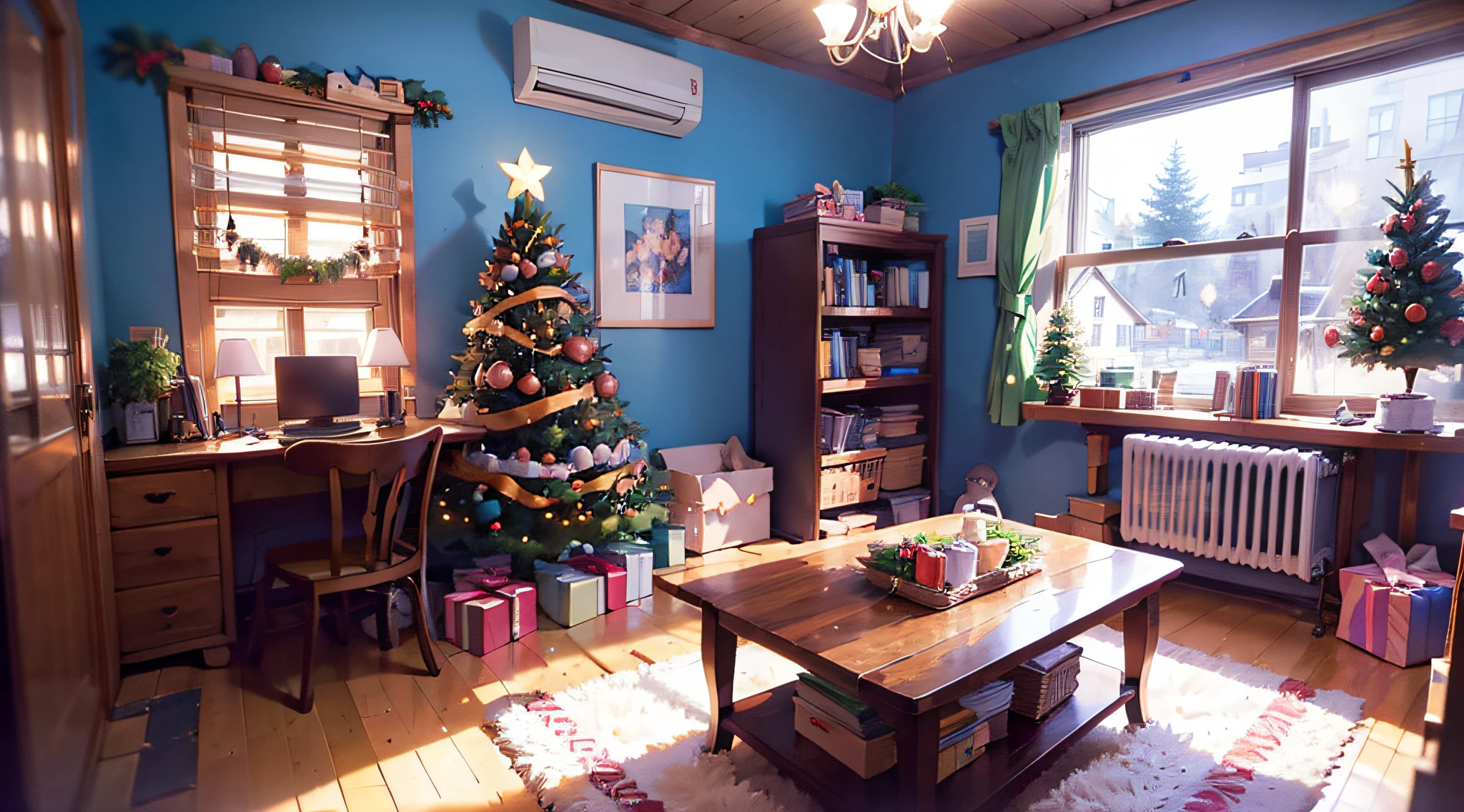 add christmas tree