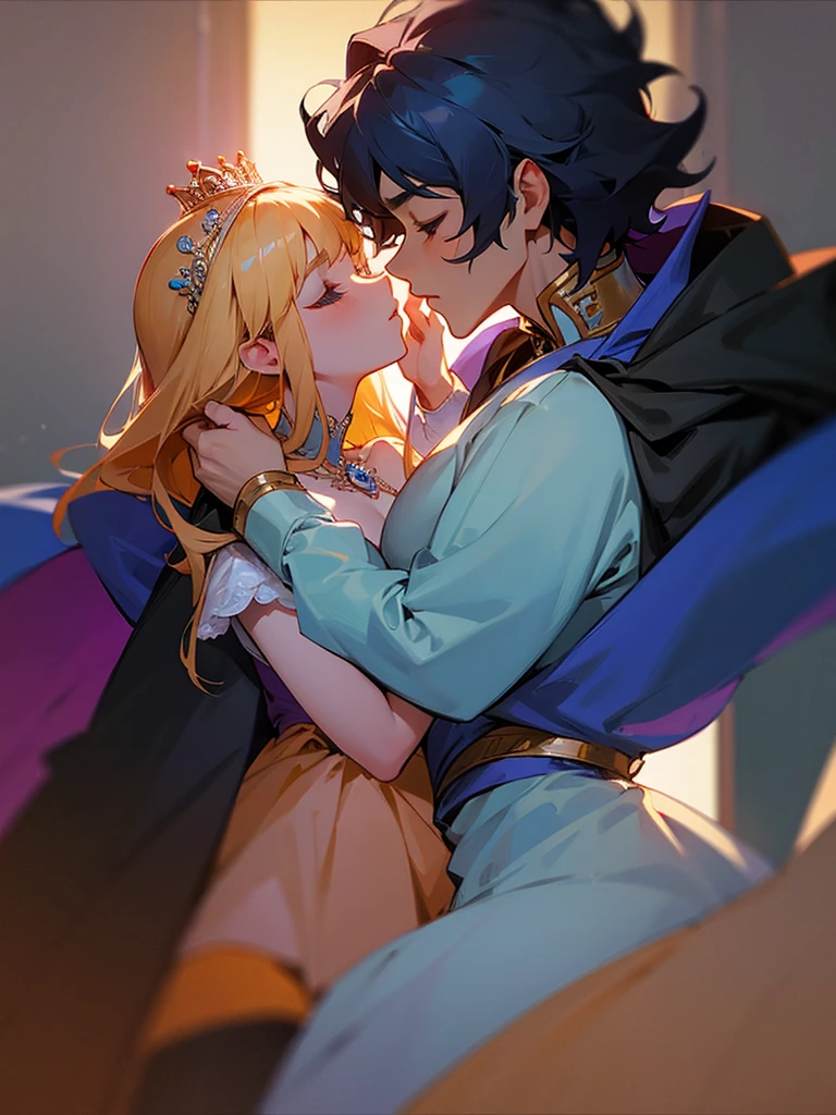 score_9, score_8_up, score_7_up, score_6_up, source_アニメ, highest quality, masterpiece, side view, 1girl and 1boy, (1boy femnin, otokonoko, femboy, long hair), futa is male, futa is bigger, femdom, forced, uncensored, AS, Fantasy,Princess,, Arena, Crossdresser, Futanari no Woman, anal sex