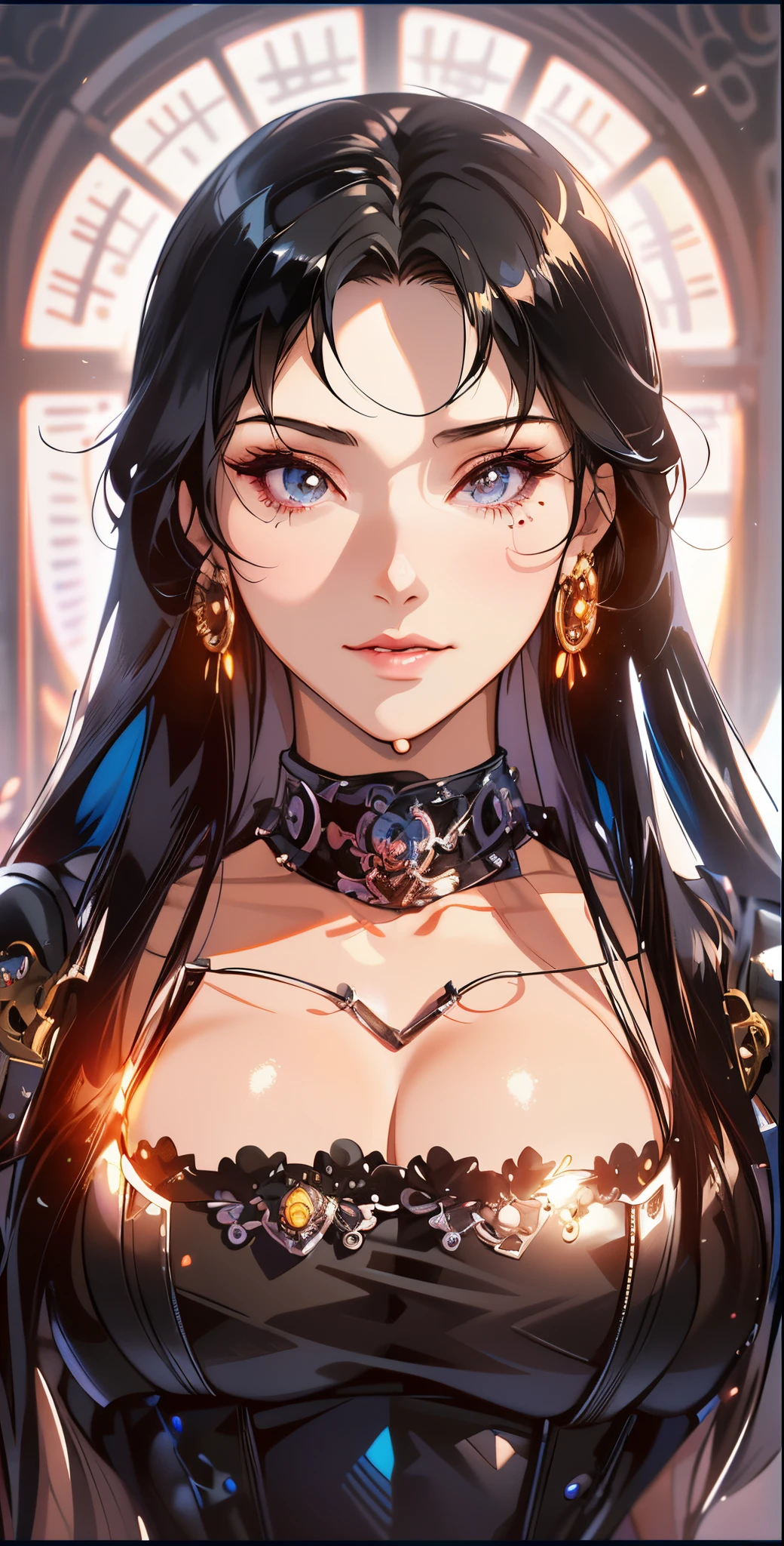 a close up of a woman with a very big breast, beautiful alluring anime woman, extremely detailed artgerm, artwork in the style of guweiz, seductive anime girl, seductive tifa lockhart portrait, detailed digital anime art, ig model | artgerm, anime goddess, beautiful anime woman, guweiz, portrait knights of zodiac girl