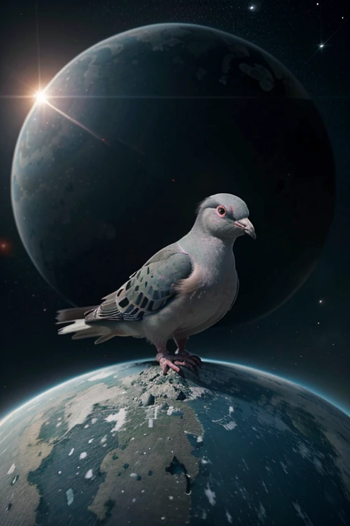 the pigeon that man forgot due to advancing technology becomes the underdog of a universe rapidly on its way to a singularity on the horizon as time technology and us as a species approach are toughest feats the pigeon becomes a key piece in to the survival of everything as we know it.