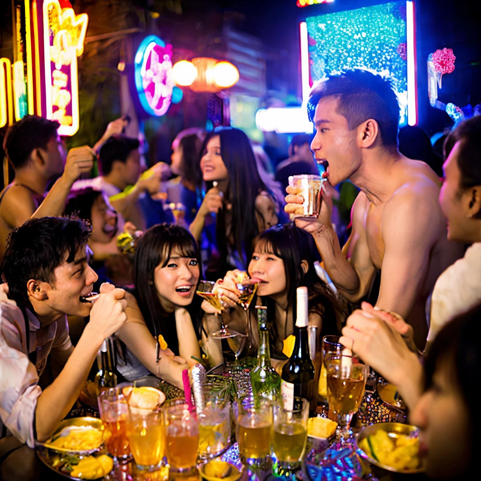 drinking party party orgy
