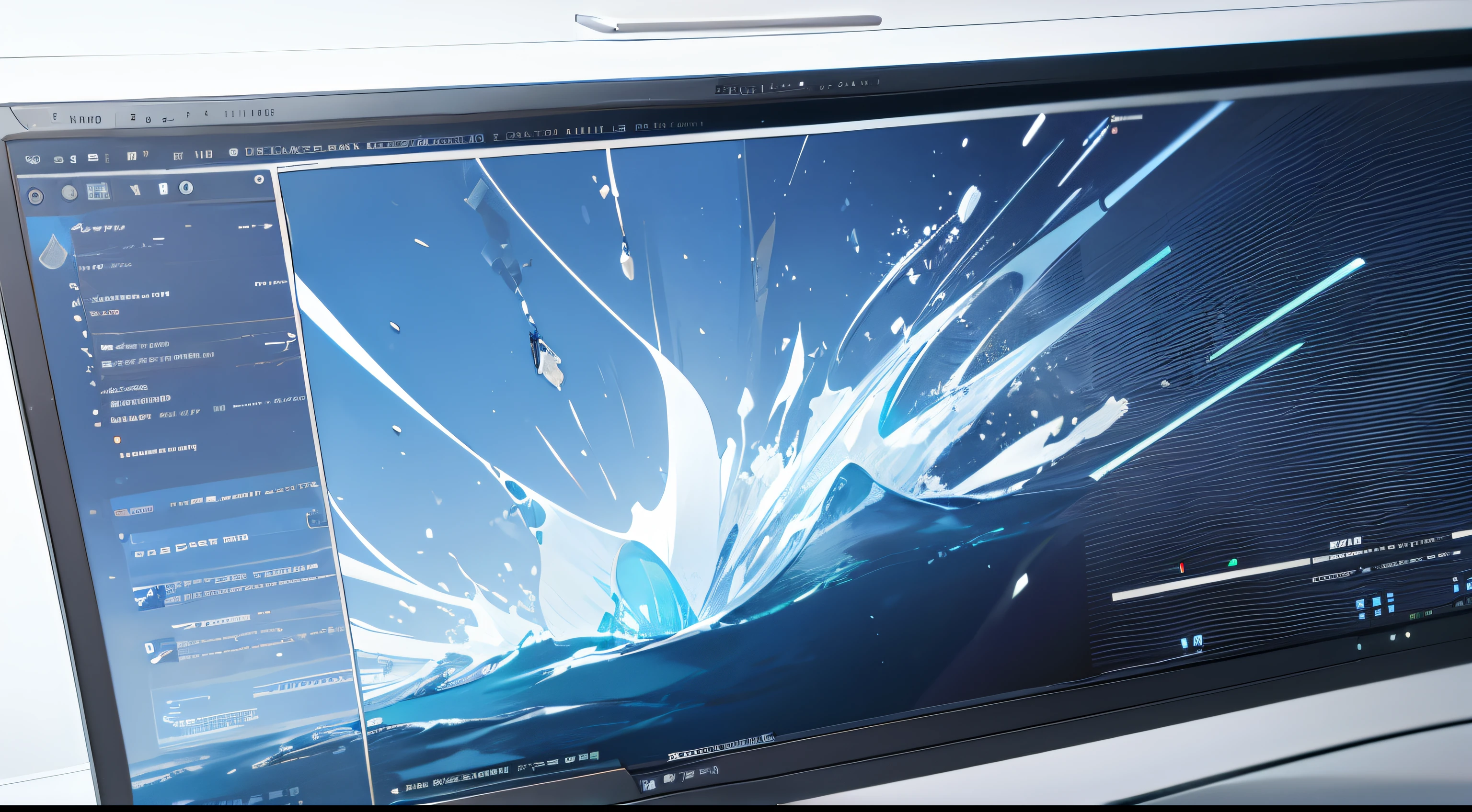 Engaging 3D visualization featuring stunning graphs、glinting
