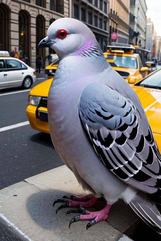 gangster pigeon with a day job as a cab driver
