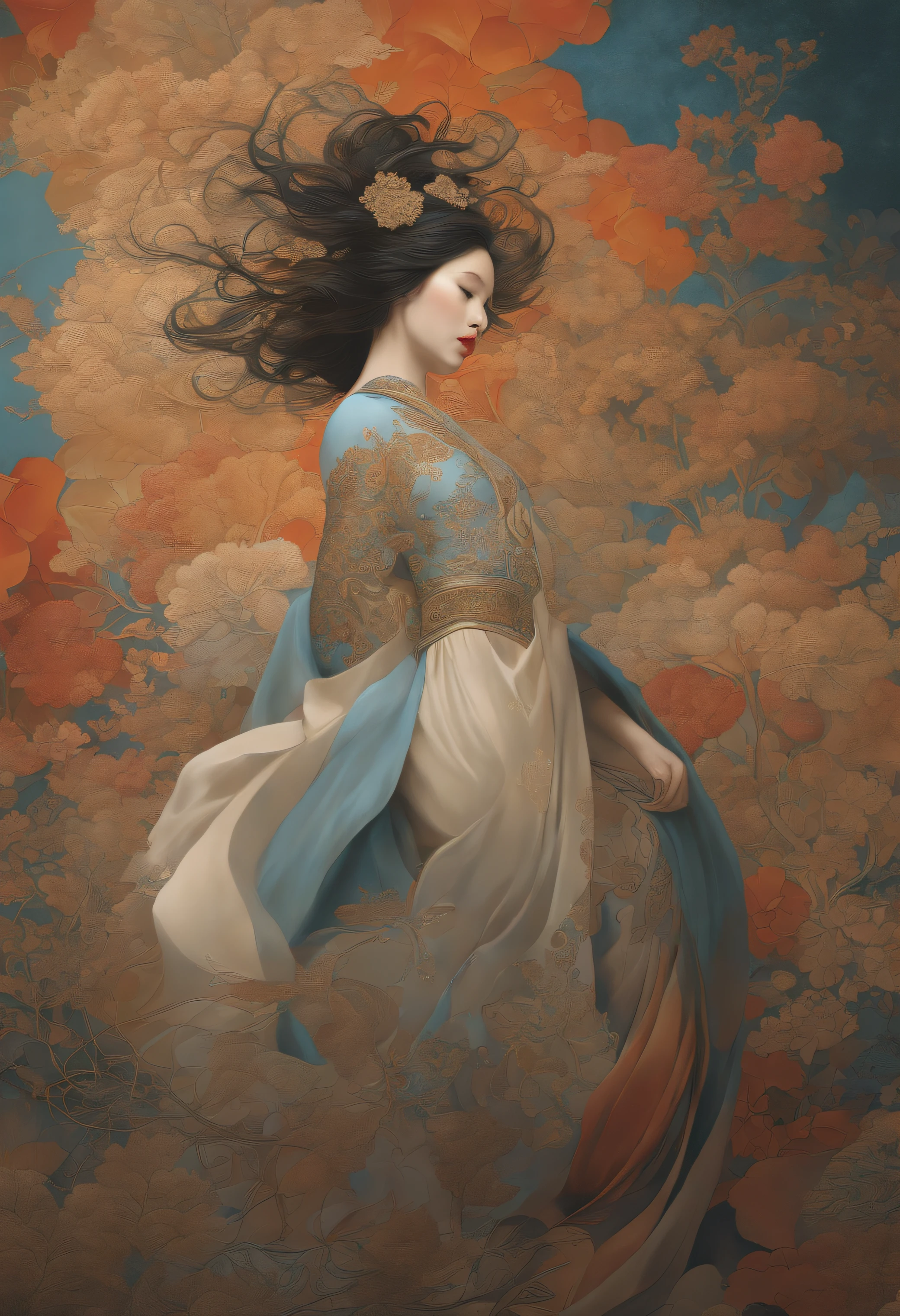 A couple when they were introduced to their ideal apartment、exploding with joy、A real estate agent man stands aside with a smile、Painterly、Official art, Unity 8k壁纸, ultra-detailliert, Beautiful and aesthetic, masutepiece, Best Quality, (Zentangle, mandalas, Tangle, Entangle), (Fractal Art:1.3)、 Extremely detailed, Dynamic Angle, cowboyshot, Most Beautiful Form of Chaos, Elegant, a brutalist designed, vivd colour, romanticism, by james jean, roby dwi antono, by Ross Tran, Francis Bacon, michal mraz, Adrian Ghenny, petra cortright, Gerhard Richter, Takato Yamamoto, Ashley Wood, Atmospheric,Warrior, (multicolored background:1.4)