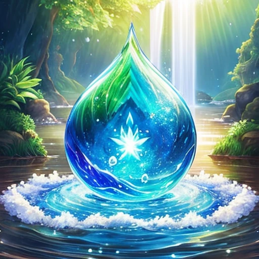 symbol of mana, water form