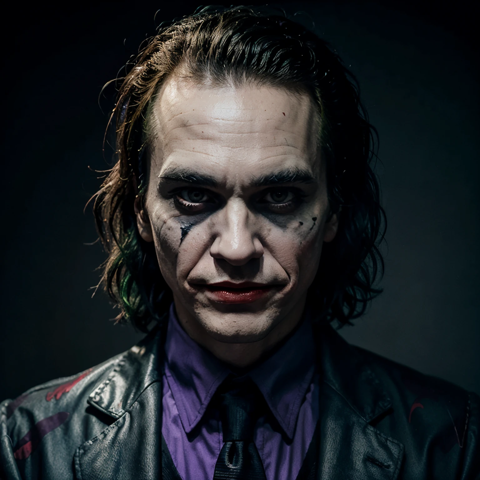 YouTube profile picture of the joker from Batman cartoon style for profile picture