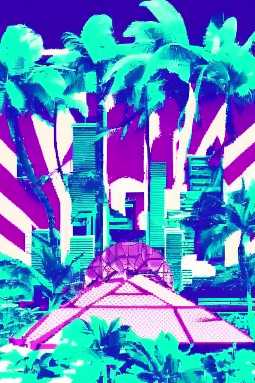 vaporwave pigeon funk