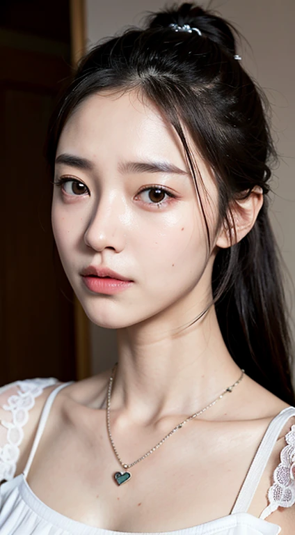 (realisitic、Photorealsitic:1.37)、(8K、Raw photography、top-quality、​masterpiece:1.2)、Very cute woman、ultra-detailliert、Heart-shaped pupil、physically-based renderingt、超A high resolution、Kodak Vision Color、Taken with Arr oppa icam LT camera、bokeh dof、foco nítido、(((Correct anatomy:1.2)))、prison, Captured, defeated, Spit out, marle, (Pendants:0.95), , Nadia Costume, skyporn,angry, sullenness, disgusted, Face, Ponytail, Pendants, straplessdress ,Bukkake, Yor, cum on the body, cum on upper body, cum in mouth, facials,Bukkake, Yor, cum on the body, cum on upper body,