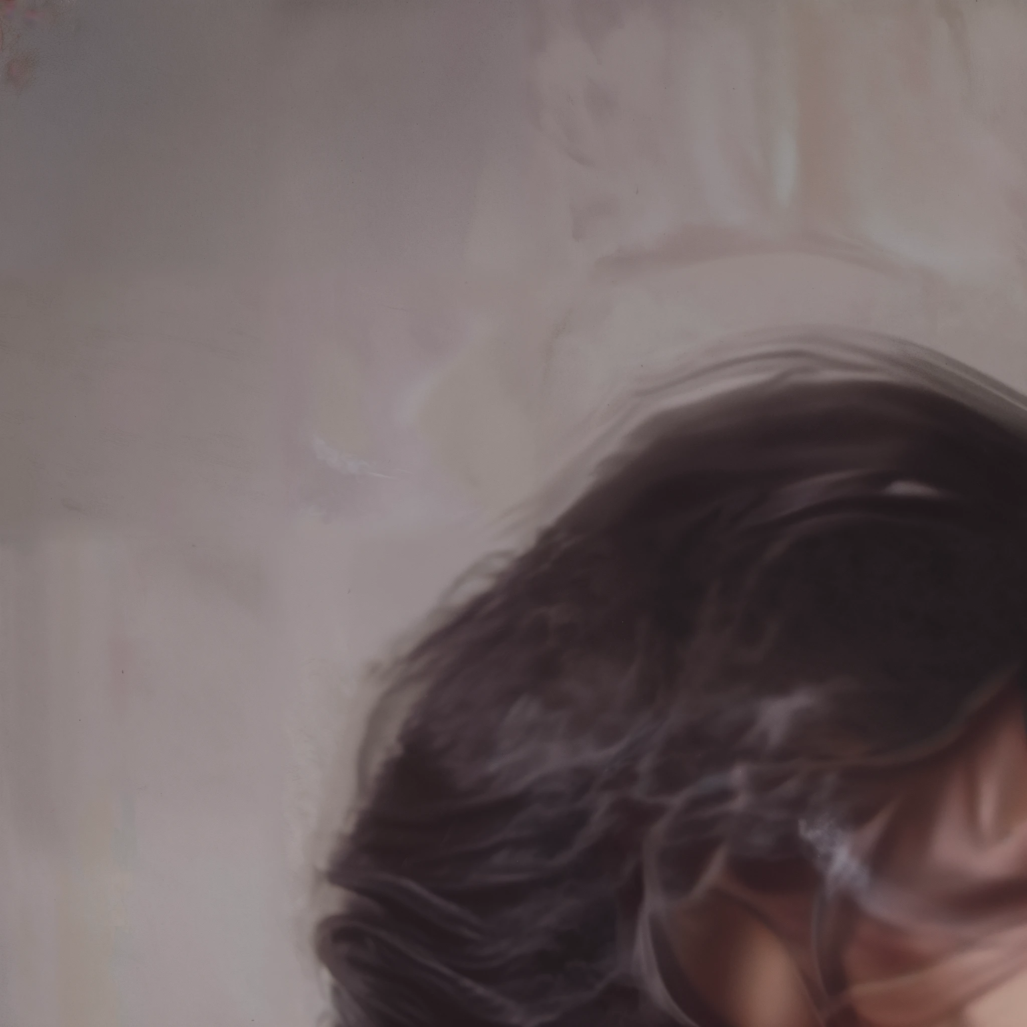 arafed man with a cigarette in her mouth and a leather jacket, androgynous person, androgynous, androgynous face, with 2 black horn, androgyny, androgynous male, portrait androgynous girl, beautiful androgynous man, with cigar, with short hair, half red hair, around 1 , cigarette, (smoke), smogpunk,cyber punk, profile shot