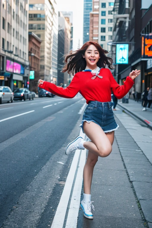 An idol jumped out of my smartphone