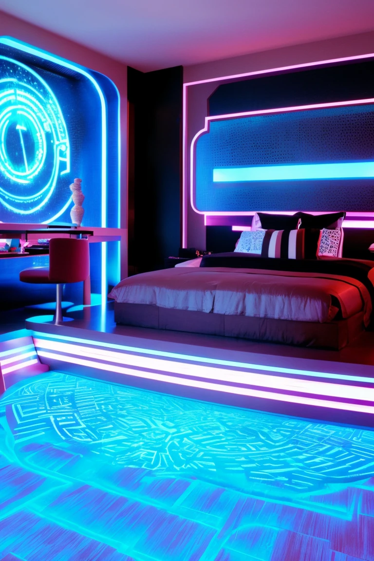 Tron style room