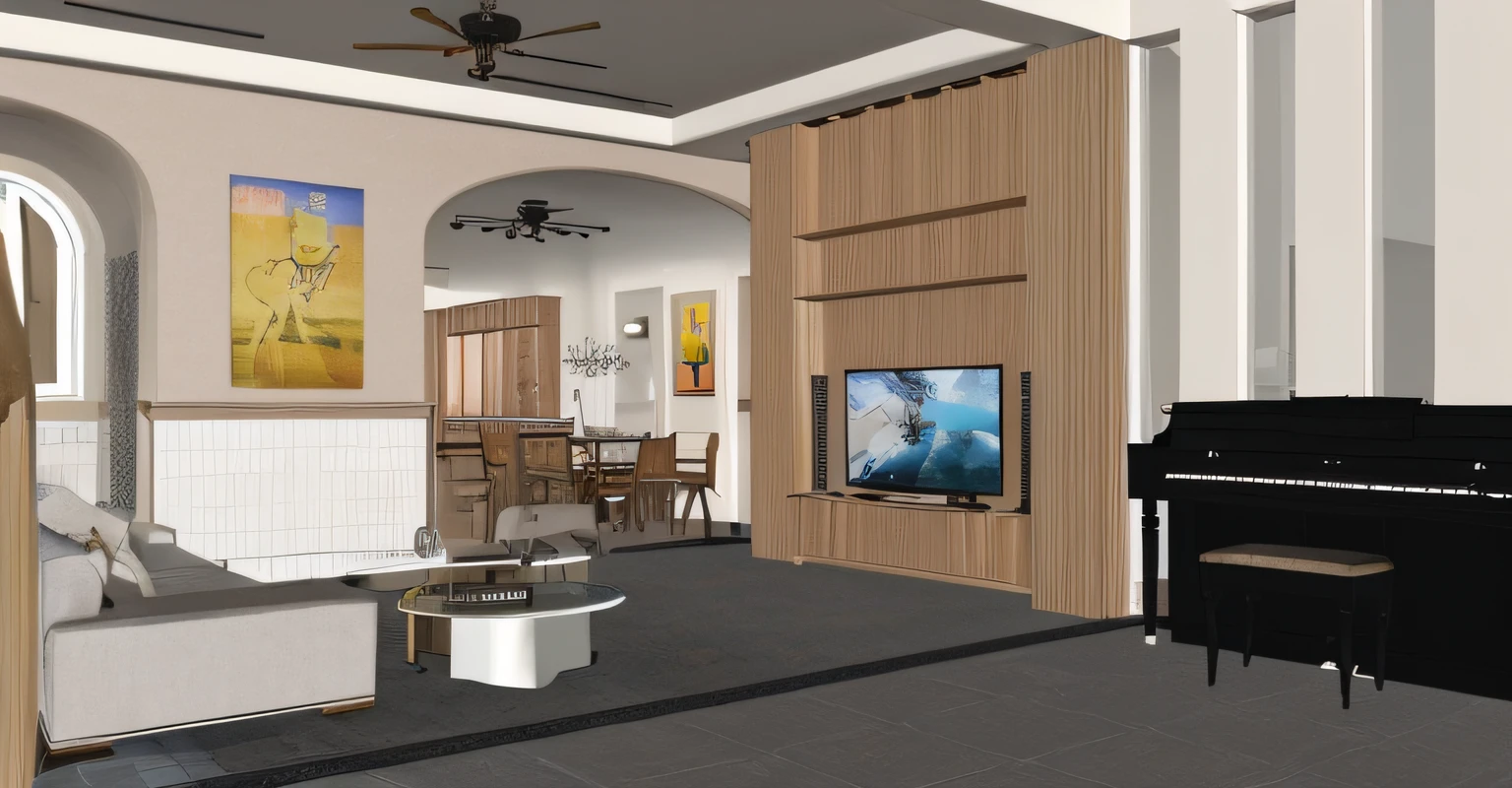 LIVING ROOM WITH ULTIMATE NEO-CLASSICAL STYLE