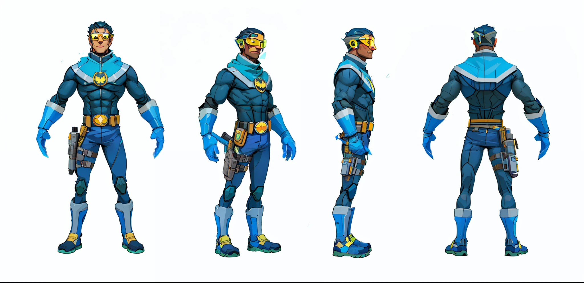 Cria um personagem homem que Simbolize eclipse , Concept ART , Reference Sheet , short hair , wearing Jacket