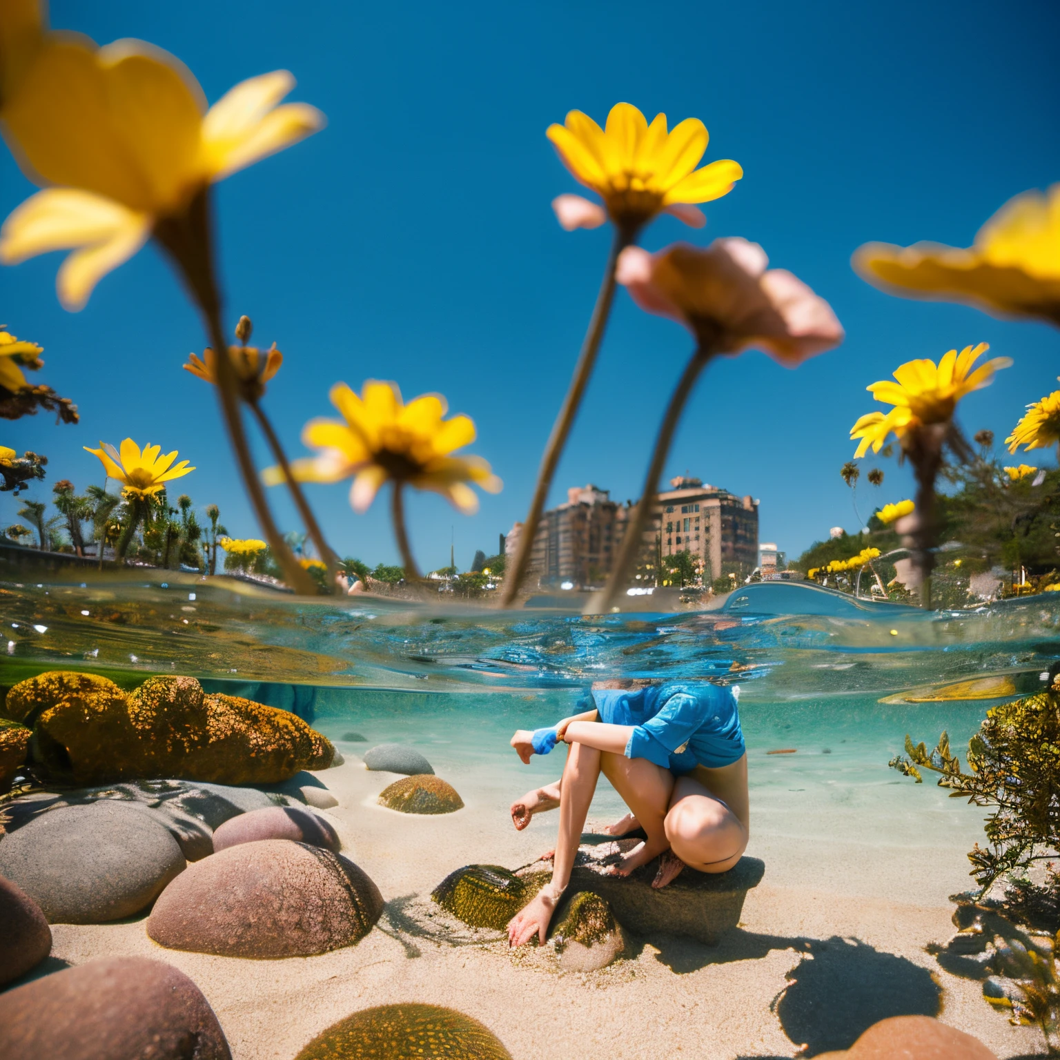 Unbalanced composition、Photographed with Sony A6000、beautiful fossils、It's sinking、fossil flower、fossil woman、Beautiful fece、florals、Decadent、Best Quality