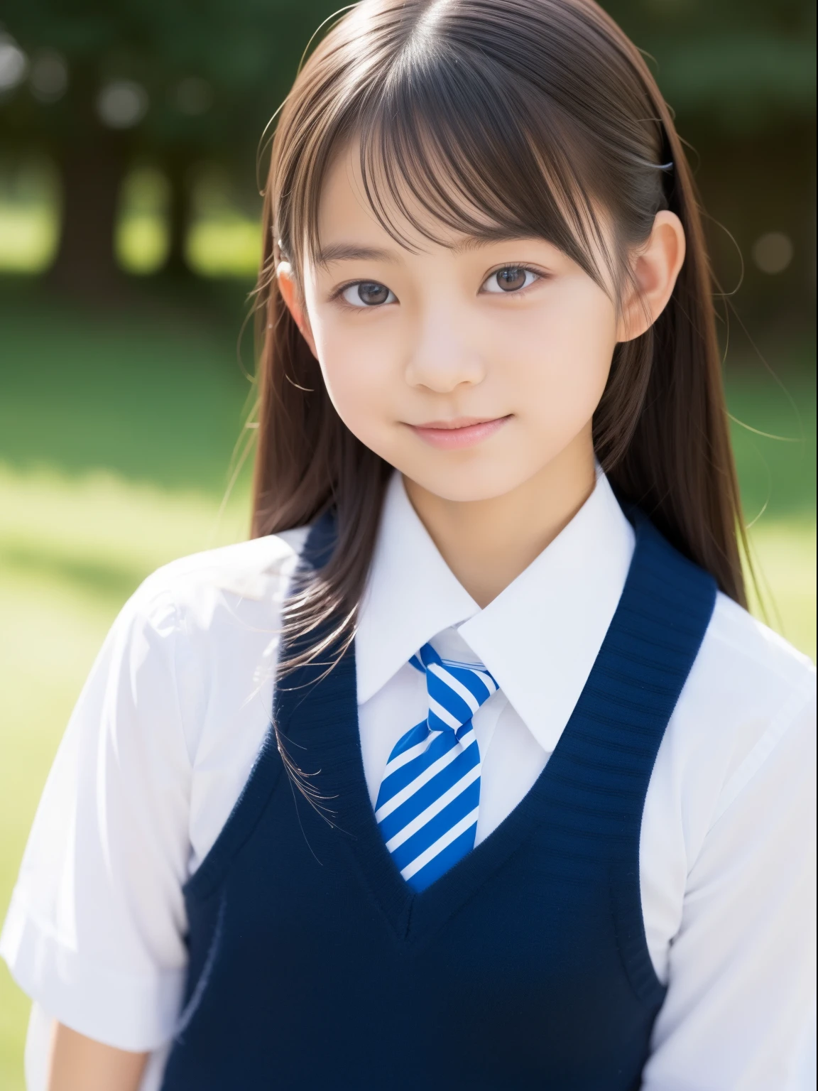 beautiflul juniour school girl,,