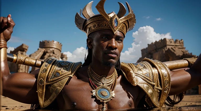 Witness the power and grandeur of Shaka Zulu's reign through visually stunning 4K images, showcasing his life and legacy in all its glory.