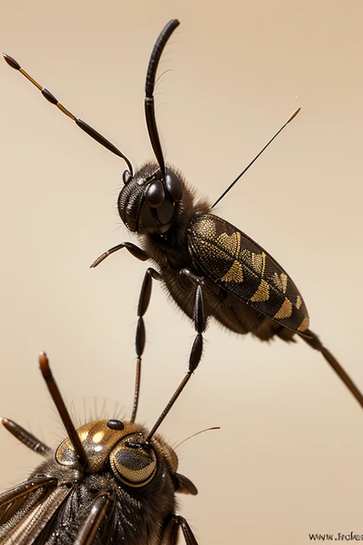 Insects whose antennae are bent in strange directions
