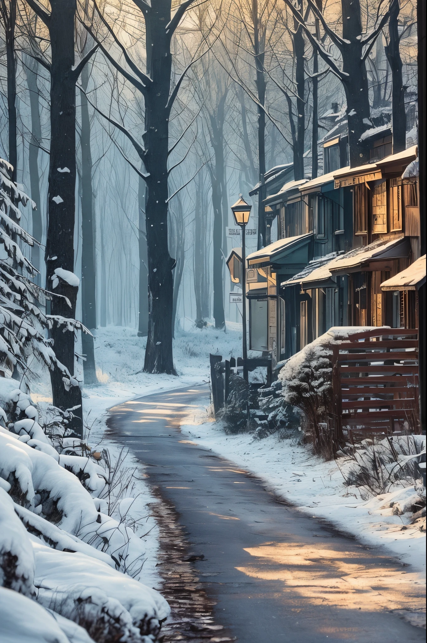Dog street, fear, knife, war, winter, forest --auto --s2