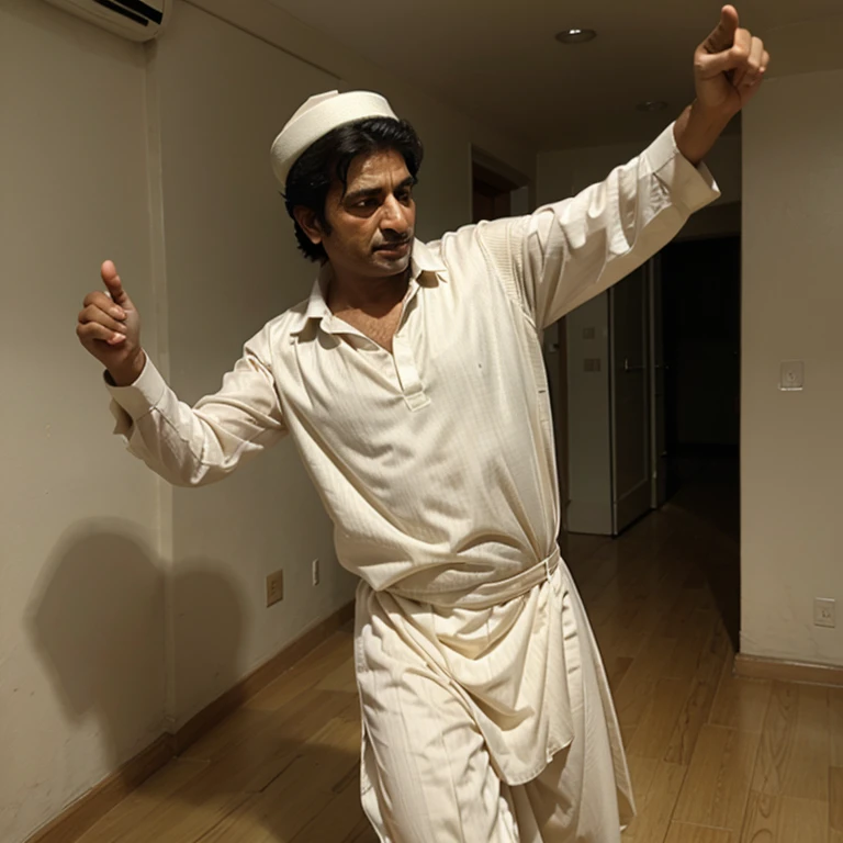 A man dancing Pakistani