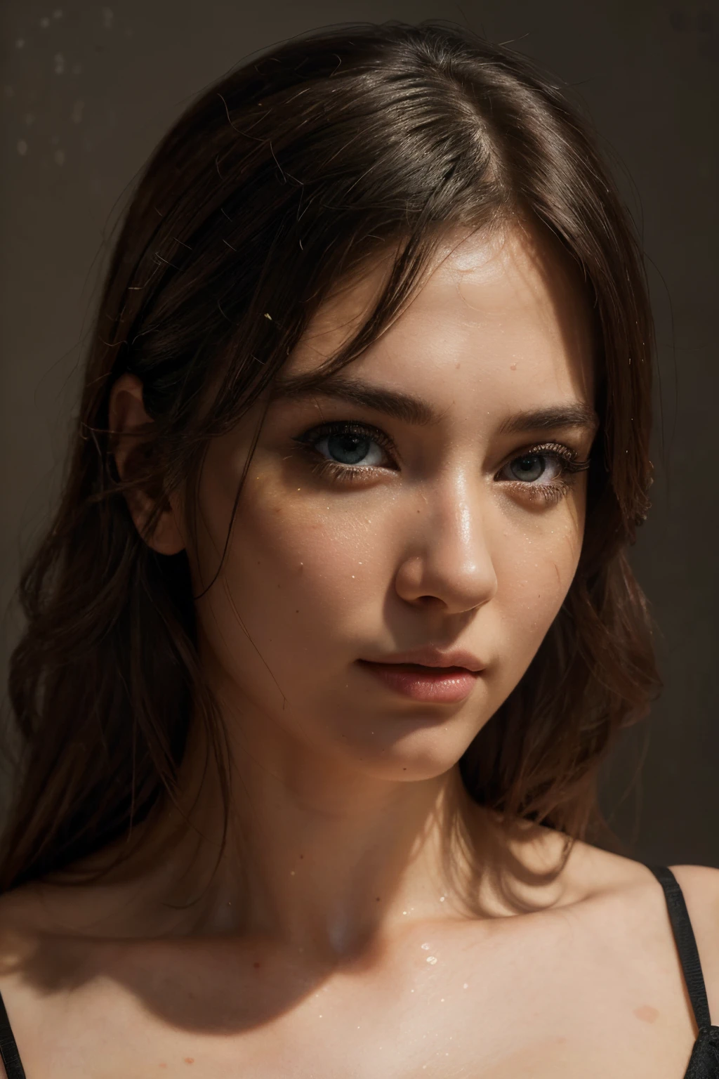(8k、RAWE Photo、Highest quality、masterpiece:1.2)、(Real、Photorealistic:1.37)、Super detailed、Ultra-high resolution、1 girl、Beautiful detailed face、(Feather Cut: 0.6)、Professional Lighting、The lighting is bright、actress、model、naked、Daytime、bright、 simple background ,Simple Background、full body,40-year-old woman、Mature Woman、American、Silver Hair、