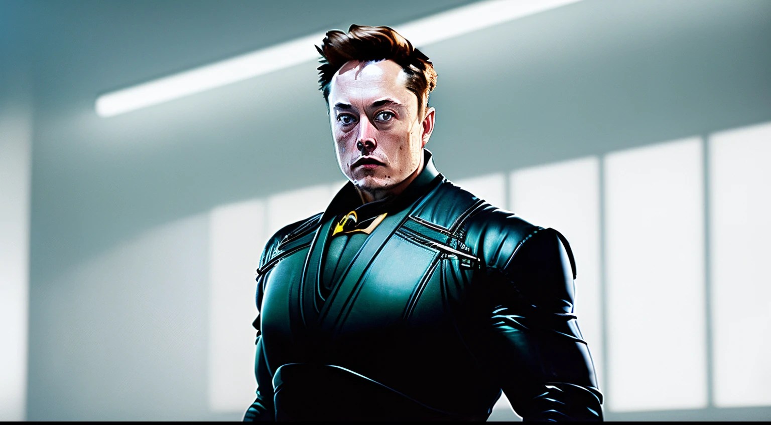 (masterpiece, best quality, awards winner) Elon Musk wearing a black official suit, epic character composition, by ilya kuvshinov, alessio albi, nina masic, sharp focus, natural lighting, subsurface scattering, f2, 35mm, film grain, (((ready to fight))), (((mortal kombat scene fighter))), hyperrealistic