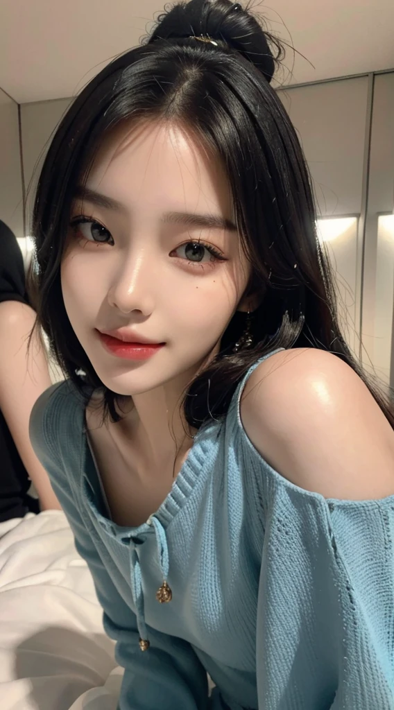 (best quality,highres),(realistic),(portrait),(beautiful detailed eyes,beautiful detailed lips,extremely detailed face),(Korean idol face girl),(stylish fashionable clothes),(slender),(standing pose),(full body shot),(facing the camera),(smiling),(gentle expression),(perfect hair detail),(perfect lighting detail),(perfect skin detail),