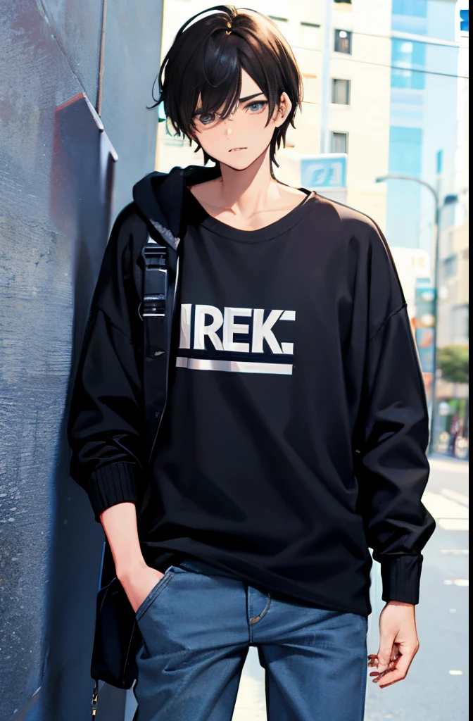 trendy fall casual,cool and cool guy,Appearance age 24,Height 193cm