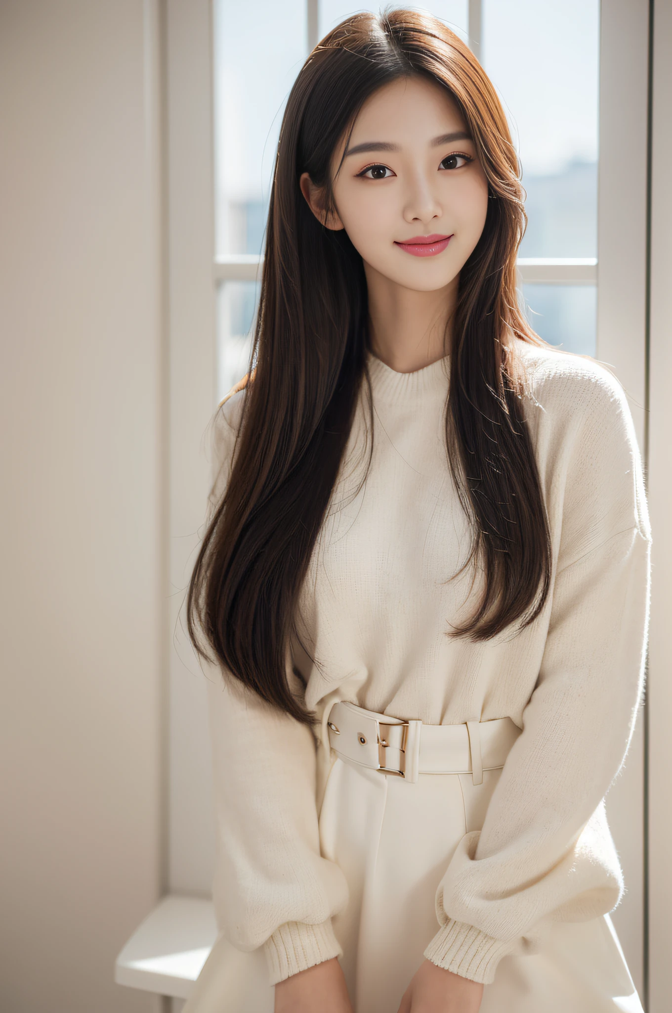 (Best quality at best,A high resolution),(actual),(sportrait),(美丽细致的眼睛,beautiful detailed lips,Extremely detailed face),(Korean idol face girl),(Stylish and stylish clothes),(Elongated),(stand posture),(Full body photo),(facing at the camera),(Smiling),(gentle expressions),(Perfect hair details),(Perfect lighting details),(Perfect skin details),(There a mole under the left eye)