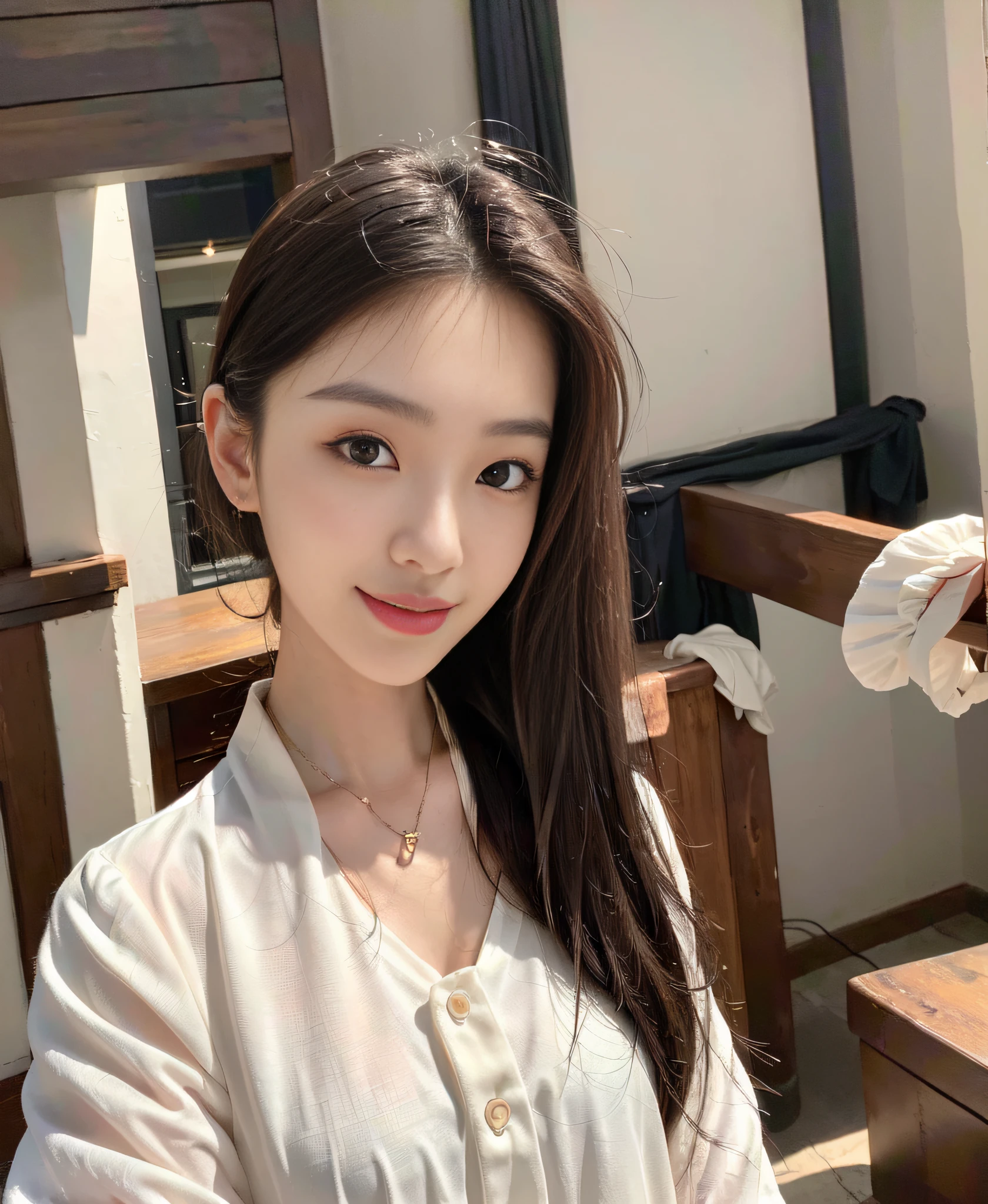 (Best quality at best,A high resolution),(actual),(sportrait),(美丽细致的眼睛,beautiful detailed lips,Extremely detailed face),(Korean idol face girl),(Stylish and stylish clothes),(Elongated),(stand posture),(Full body photo),(facing at the camera),(Smiling),(gentle expressions),(Perfect hair details),(Perfect lighting details),(Perfect skin details),