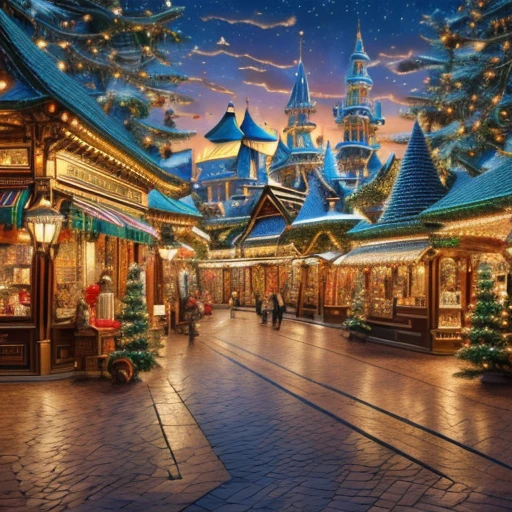 closeup, postcard display, souvenir shop, christmas theme, multi-dimensional, enticing, invitation to travel, memories from around the world, exquisite craftsmanship, creative designs, captivating scenes, intricate, (best quality, masterpiece, Representative work, official art, Professional, unity 8k wallpaper:1.3)