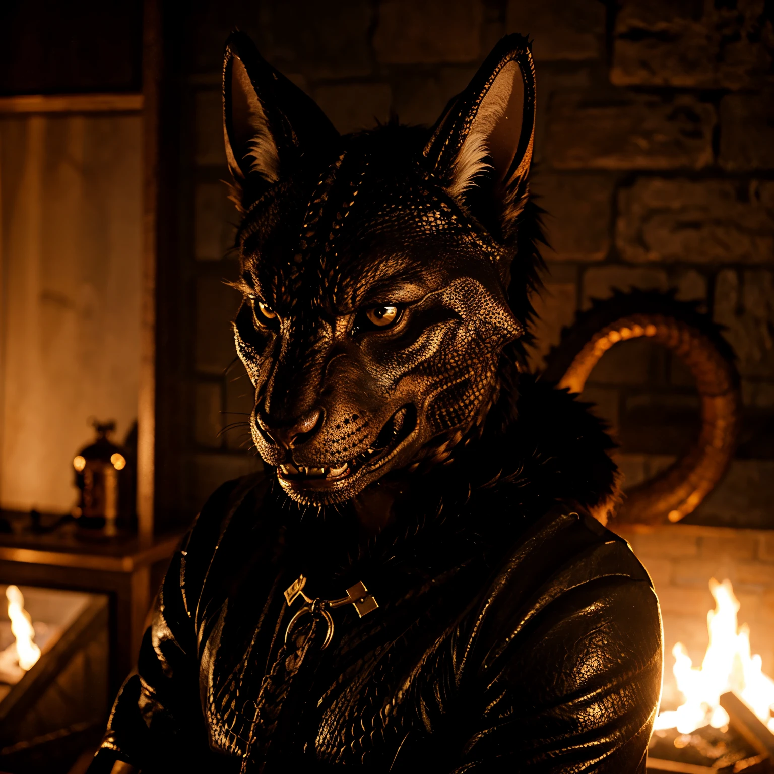 Dragon furry