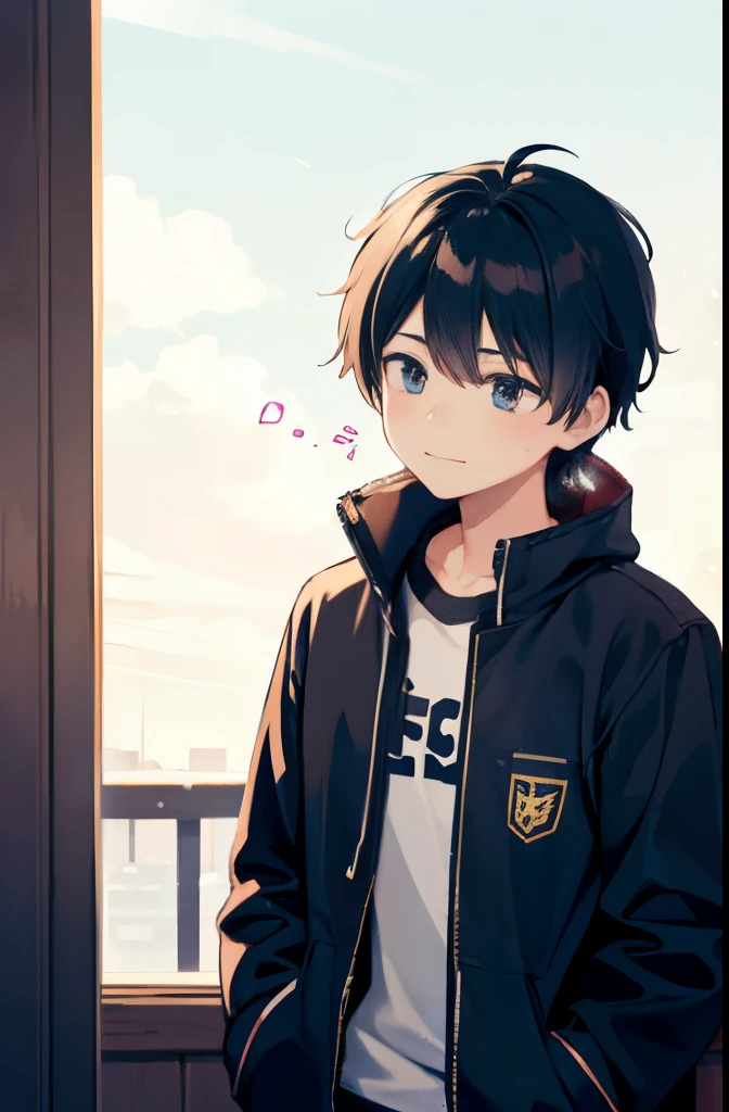 A male college student who can't hide his refreshing and cool side、dust particles、Sunny and sunny、Cold Breeze